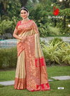 Gauri Priya By Bunawat 1001 To 1006 Silk Wedding Wear Sarees Wholesale Market In Surat
